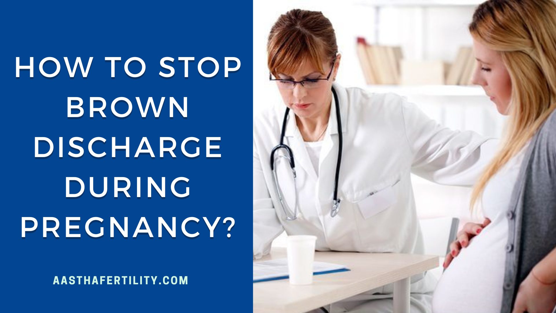 How to Stop Brown Discharge During Pregnancy?