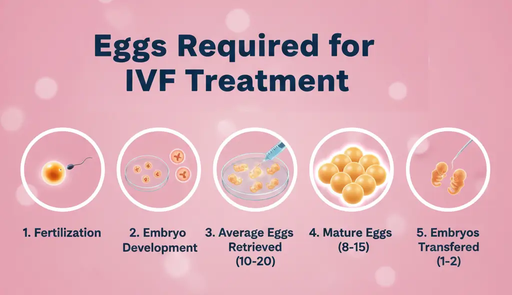 IVF ke liye kitne egg chahiye