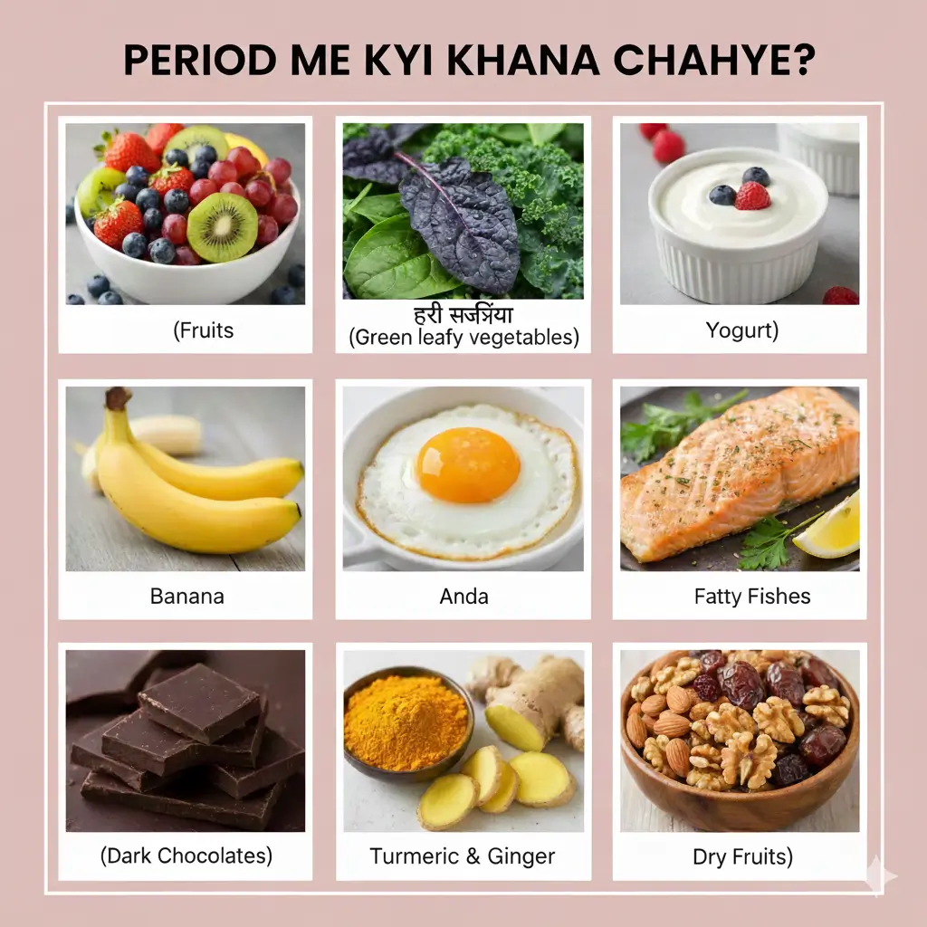 पीरियड में क्या खाना चाहिए? (Period Me Kya Khana Chahiye?)