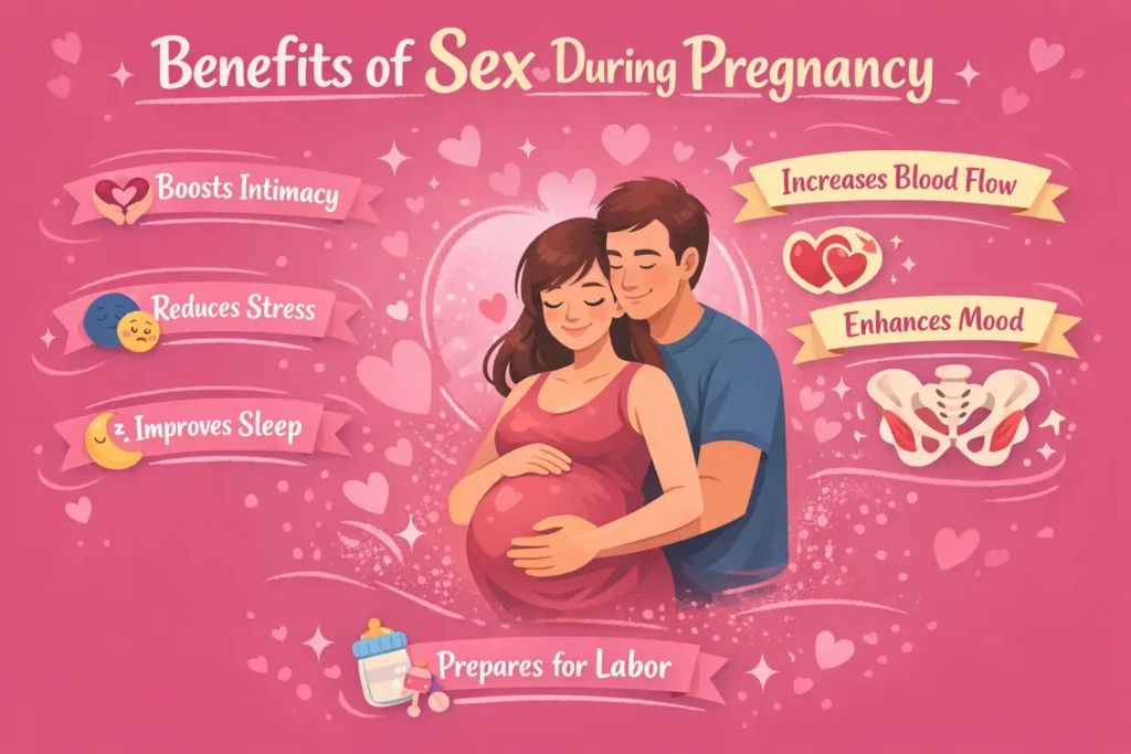 गर्भावस्था में सेक्स के फायदे (Benefits of Sex During Pregnancy)