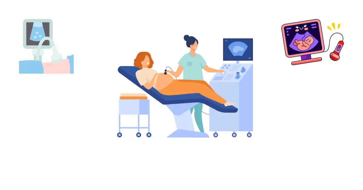 Doctor doing Transvaginal Sonography in Jaipur Rajasthan