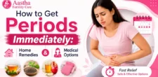 how to get periods immediately