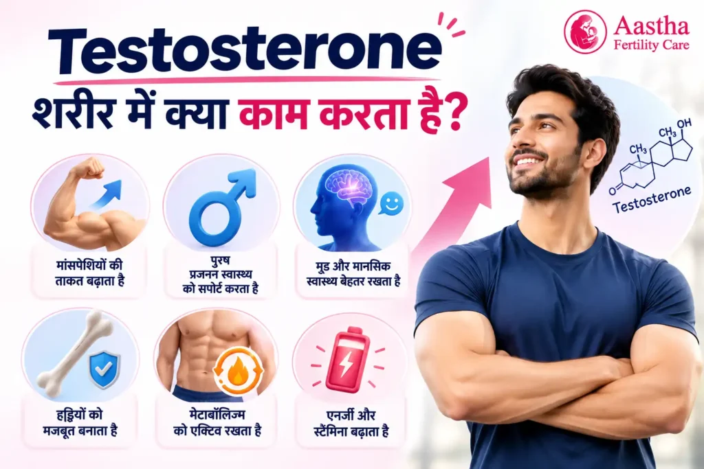 Testosterone शरीर में क्या काम करता है?